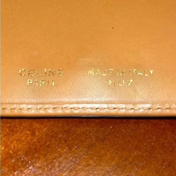 257 Vintage Celine Macadam Porte Monnaie - Picture 5 of 7